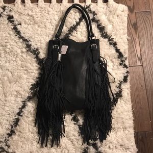 Free People Black handbag